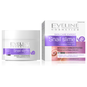 Eveline Snail Slime Filtrate Coenzyme Q10 Regenerating Day&Night Cream 50ml