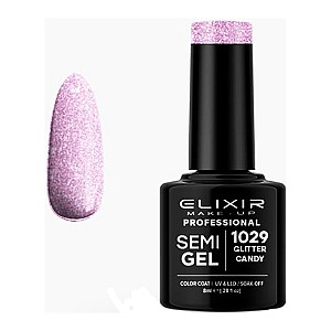 Elixir Semi Gel - #1029 Glitter Candy 8ml