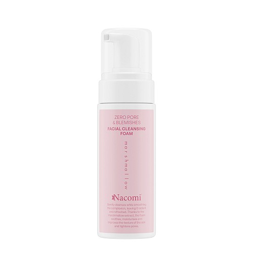Nacomi Zero pore & blemishes Face Cleansing Foam MARSHMALLOW 150 ml